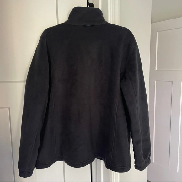 Columbia Interchange Black Zip Fleece Jacket - Picture 4 of 6